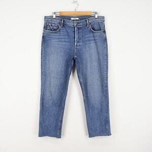GRLFRND Denim Helena Button Fly Jean In Color Bandera Size 30